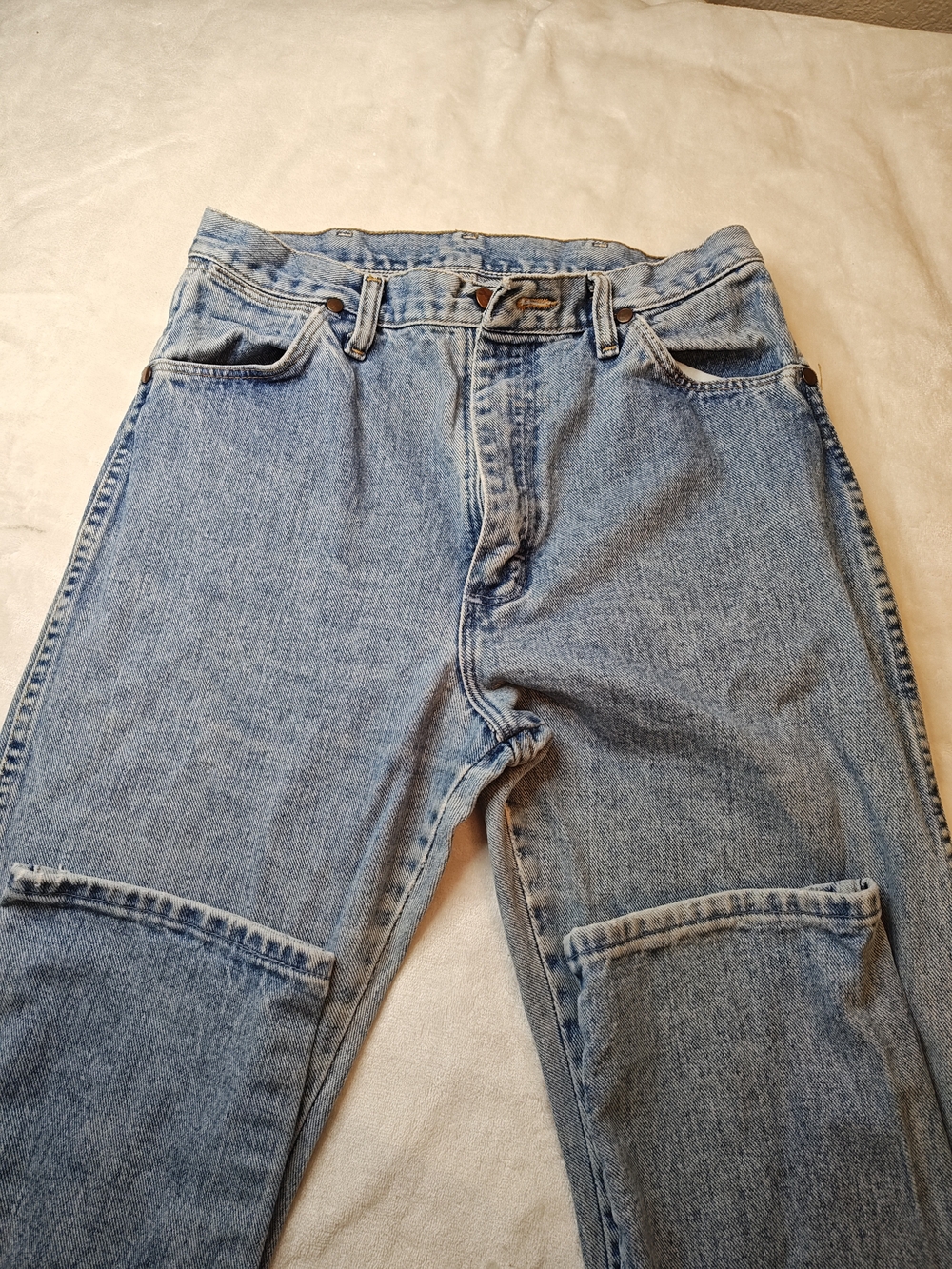Y2K Wrangler Light Blue Jeans - Classic Denim #77